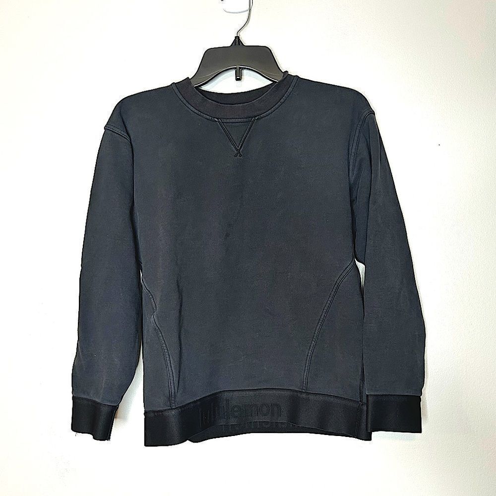 Lululemon Logo Elastic Sweatshirt RARE